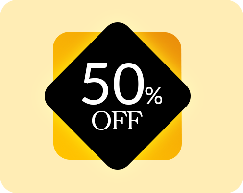 50% Off