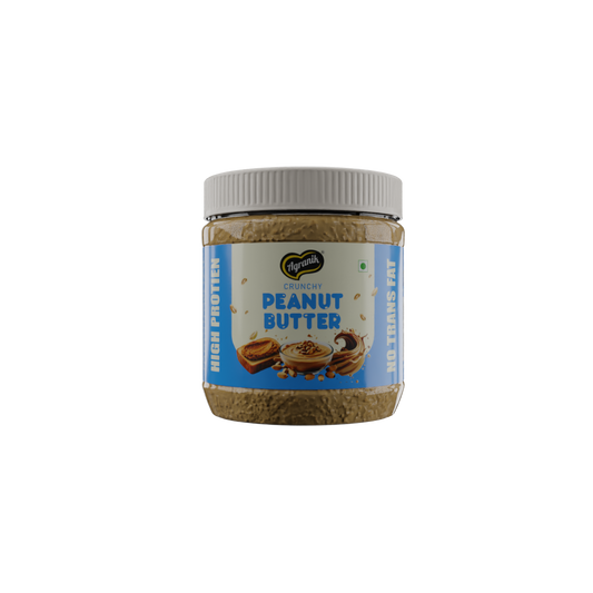 Agranik Crunchy Peanut Butter | High Protein Spread | No Palm Oil, No Preservatives Tasty & Healthy Spread