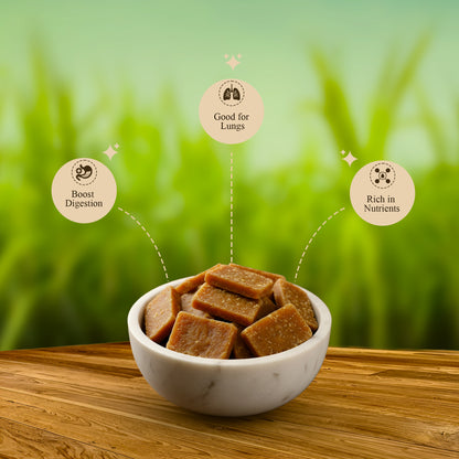 Agranik Jaggery Cubes Healthy Sweet Bites 100% Pure Natural and Chemical Free Ideal for Desserts Recipes and Casual Bites