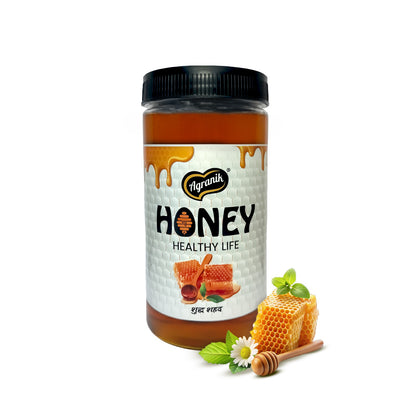 Agranik Pure Himalayan Honey | Multiflora Natural Honey Sourced from the Himalayas