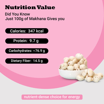 Agranik Healthy snack Roasted Makhana Combo Himalayan salt|Goodness of Olive Oil, Low Calorie High Protein Snack For Anytime Snacking - Pack of 2 (79g+79g)