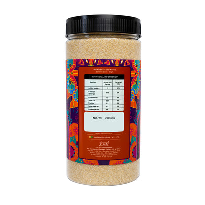 Agranik Healthy Sweeteners Combo Pure Jaggery Powder + Desi Khand Dual Combo Pack | 100% Chemical Free and Naturally Processed Healthy Sweeteners Best Alternative for Refined Sugar  (700G + 700G)