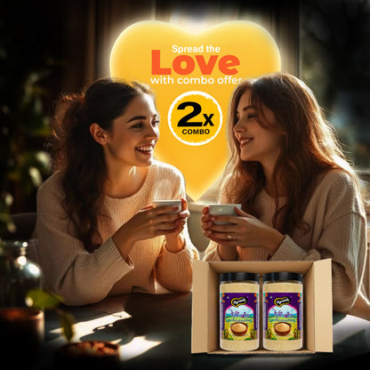 Agranik Pure Desi Khand Unrefined Sugar combo | 100% Chemical Free and Naturally Processed Healthy Sweetener Best Alternative for Refined Sugar  (700Gx2)