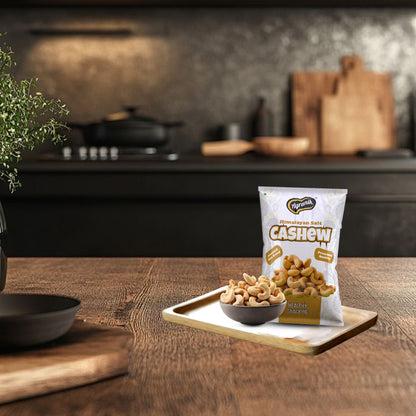 Agranik Himalayan Salt Flavored Roasted Cashew High Protein Super Tasty Rich Crunch Healthy Snack